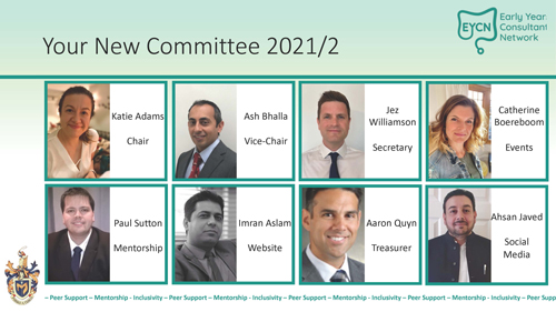 EYCN Committee members